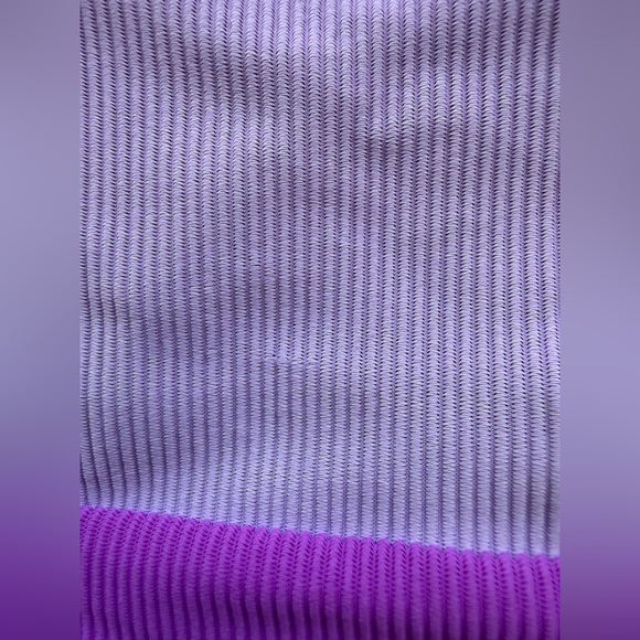 NEW - Beach Riot - Calista Striped One Piece - LAVENDER VIOLET COLORBLOCK - Picture 8 of 9